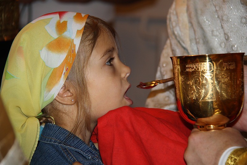 Зачем причащать детей?